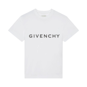 Givenchy Archetype Slim Fit T-Shirt in Cotton White