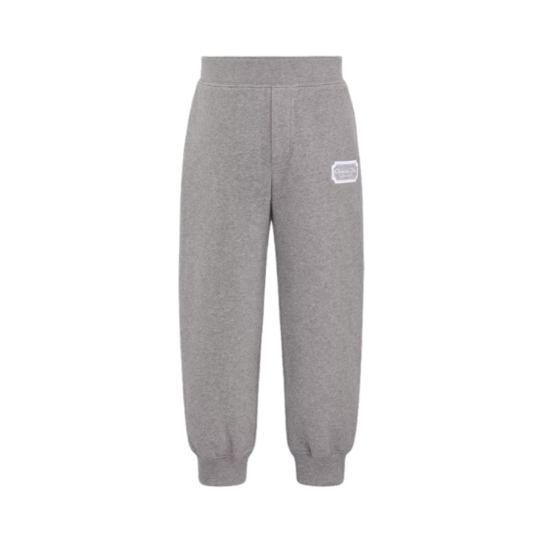 4SBK23PAND-Y932 (Kids) Dior Couture Track Pants Heathered Gray