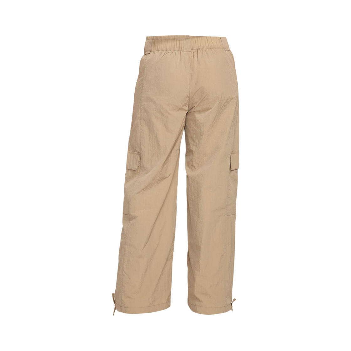 (W) 나이키 NSW 하이 웨이스트 우븐 카고 팬츠 카키 블랙 - 아시아((W) Nike NSW High Waisted Woven Cargo Pants  Khaki Black - Asia) - 2