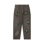 Thisisneverthat x Grateful Dead Lightning Carpenter Pants Off Black