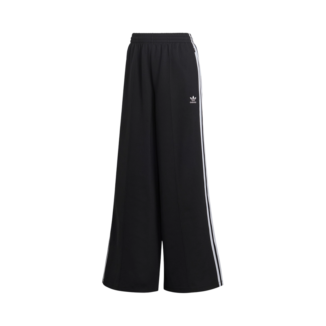 IB5911 (W) Adidas Adicolor Classic Wide Leg Pants Black - US Sizing