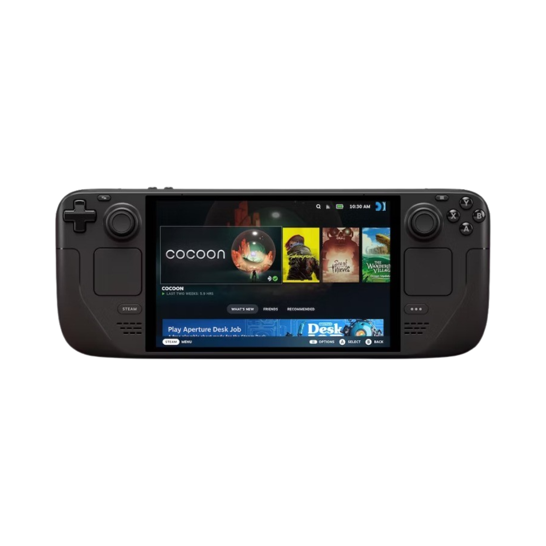 밸브 스팀 덱 OLED 512기가 NVMe SSD (국내 정식 발매 제품)(Valve Steam Deck OLED 512GB NVMe SSD (Korean Ver.))