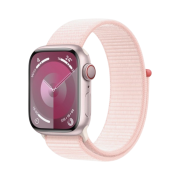 Apple Watch Series 9 41mm Cellular Pink Aluminium Case with Sport Loop Pink (Korean Ver.)