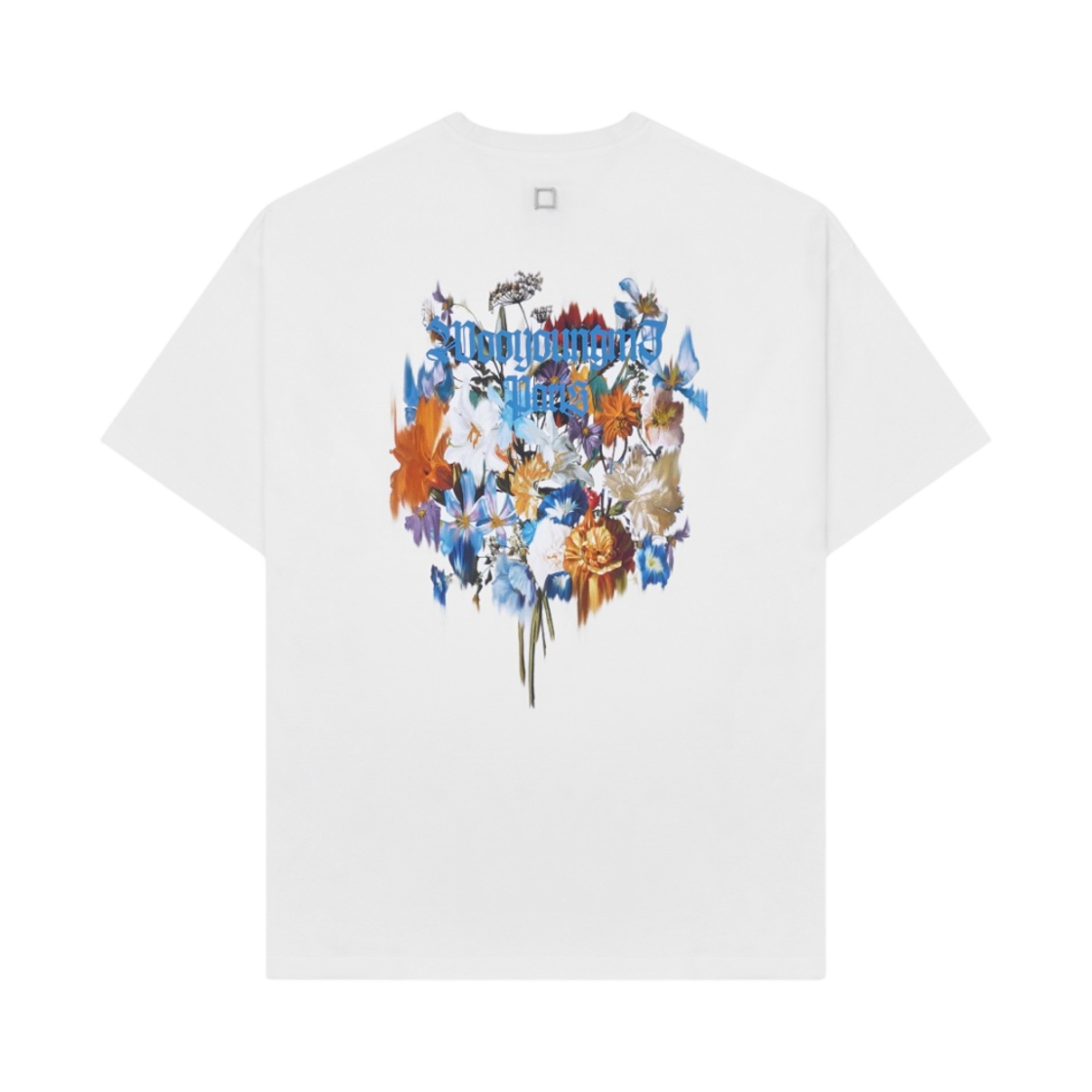 ☆韓国人気☆フラワー ダイイング フード Tシャツ/WOOYOUNGMI☆ WOOYOUNGMI(ウーヨンミ) Tシャツ・カットソー(メンズ) - 海外