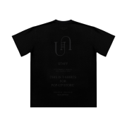 Undermycar Shinsegae Pop-Up T-Shirt Double Black - 22SS