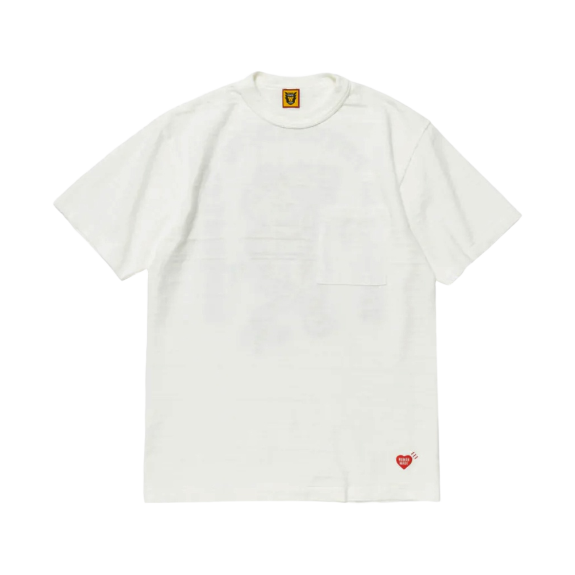 휴먼 메이드 포켓 티셔츠 #1 화이트(Human Made Pocket T-Shirt #1 White) - 2