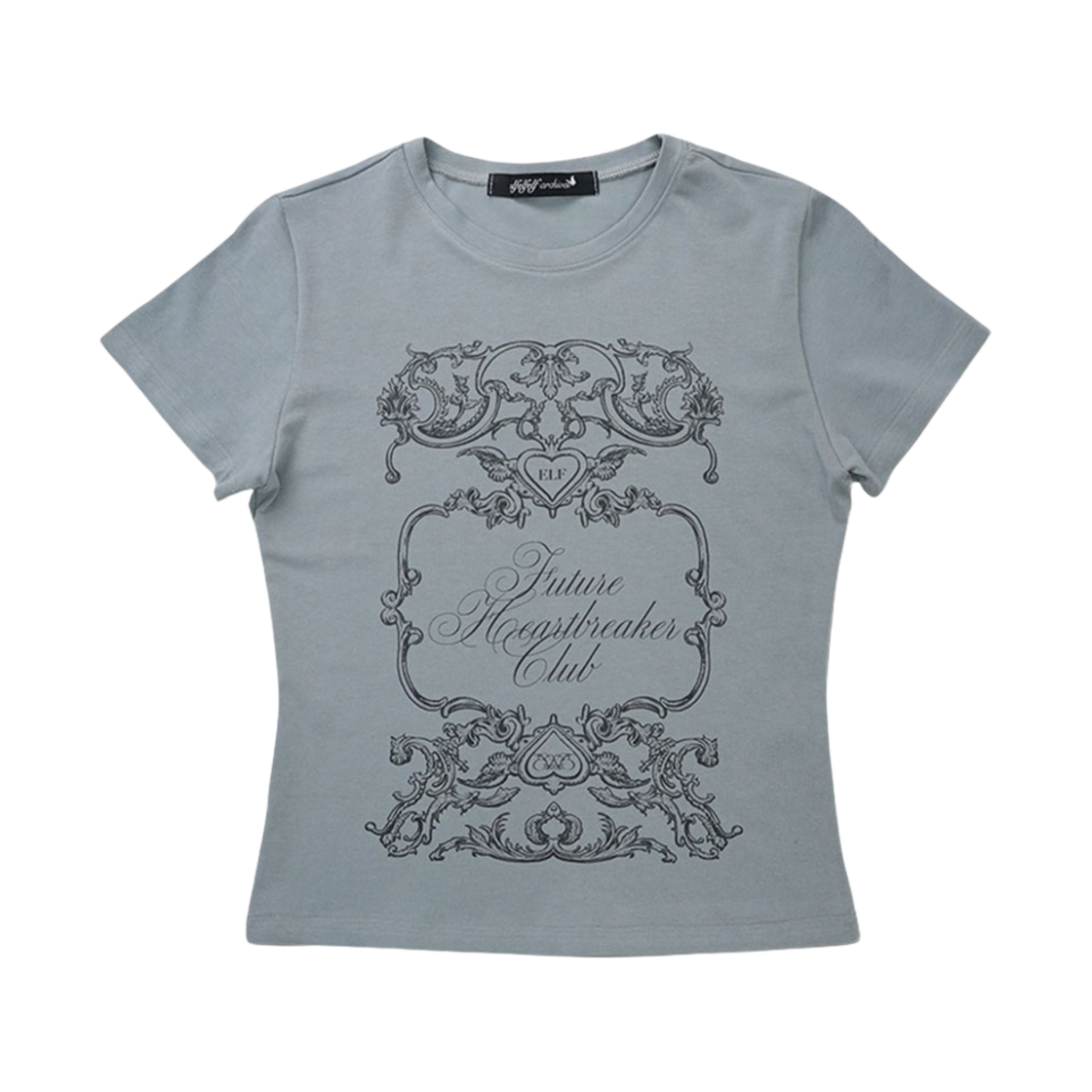 【elfelfelfarchives】HEARTBREAKERS CLUB TSHIRTS 엘프엘프엘프 아카이브스 하트브레이커스 클럽 티셔츠 핑크