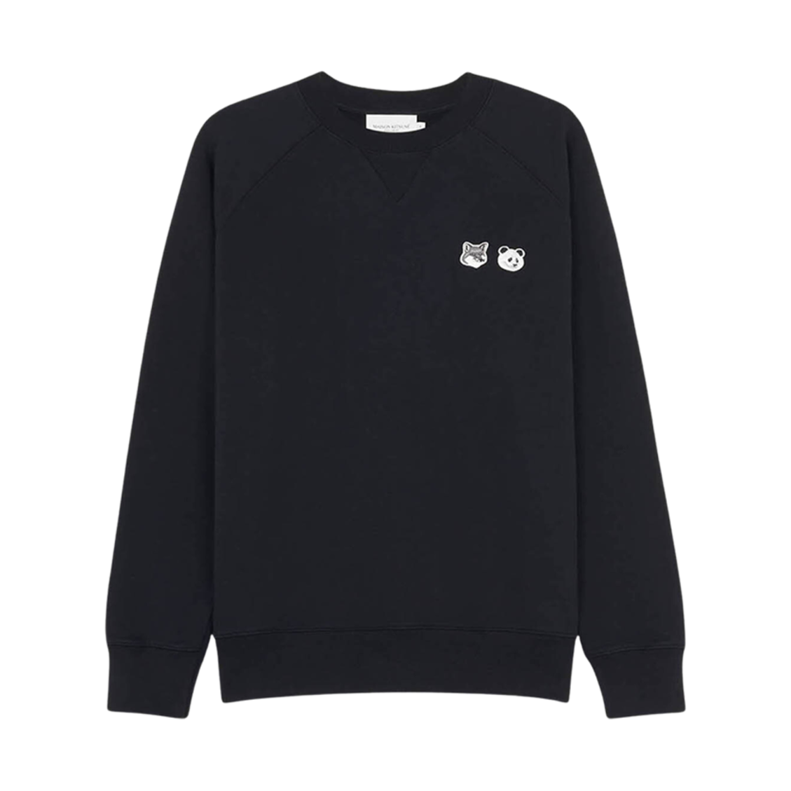 메종 키츠네 청두 클래식 스웨트셔츠 블랙(Maison Kitsune Chengdu Classic Sweatshirt Black)