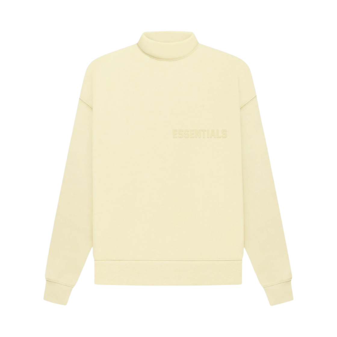 에센셜 모크넥 스웨트셔츠 카나리 - 22FW(Essentials Mockneck Sweatshirt Canary - 22FW) - 1