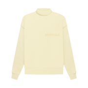 Essentials Mockneck Sweatshirt Canary - 22FW