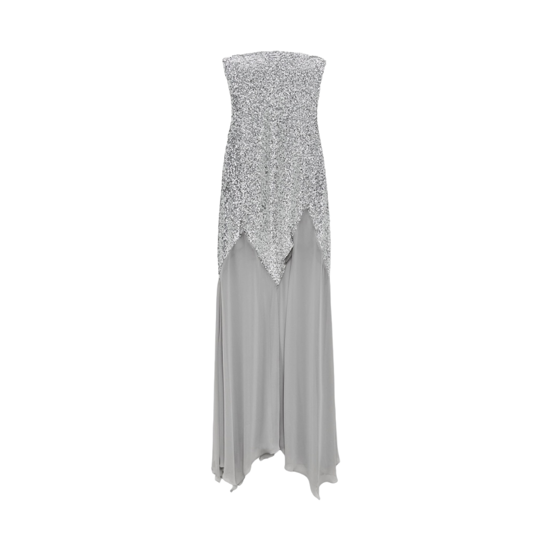 (W) 자라 x 바비 매텔 드레스 그레이((W) Zara x Barbie Mattel Dress Grey) - 1