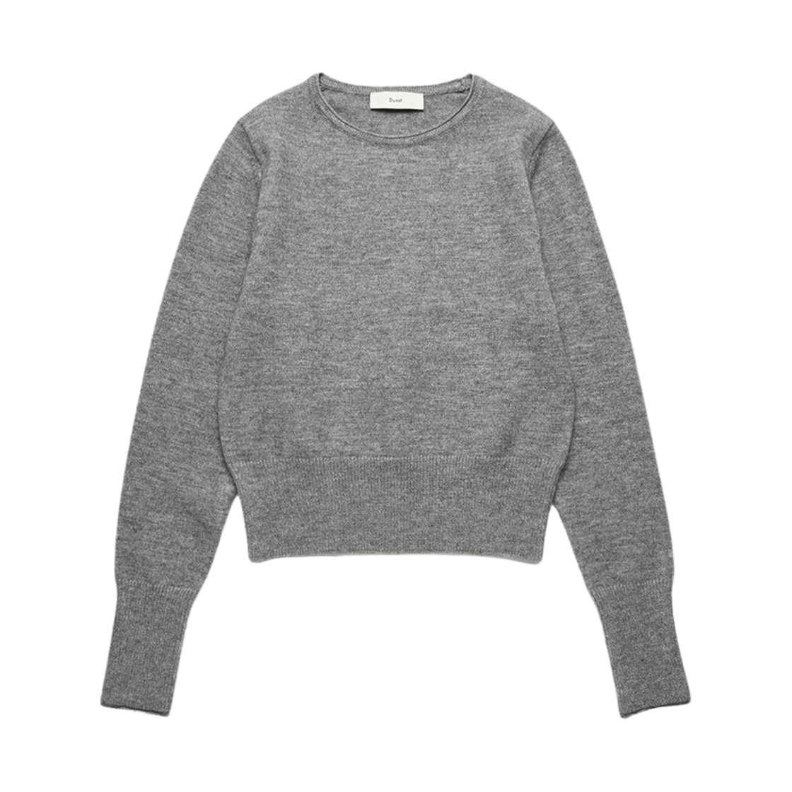 (W) 던스트 썸홀 커프 스웨터 멜란지 그레이((W) Dunst Thumbhole Cuff Sweater Melange Grey)