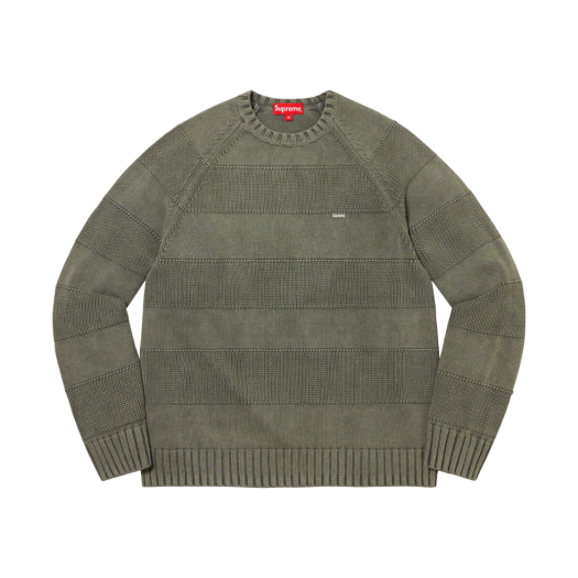 Supreme Stripe Small Box Sweater Mサイズ Supreme Small Box Stripe