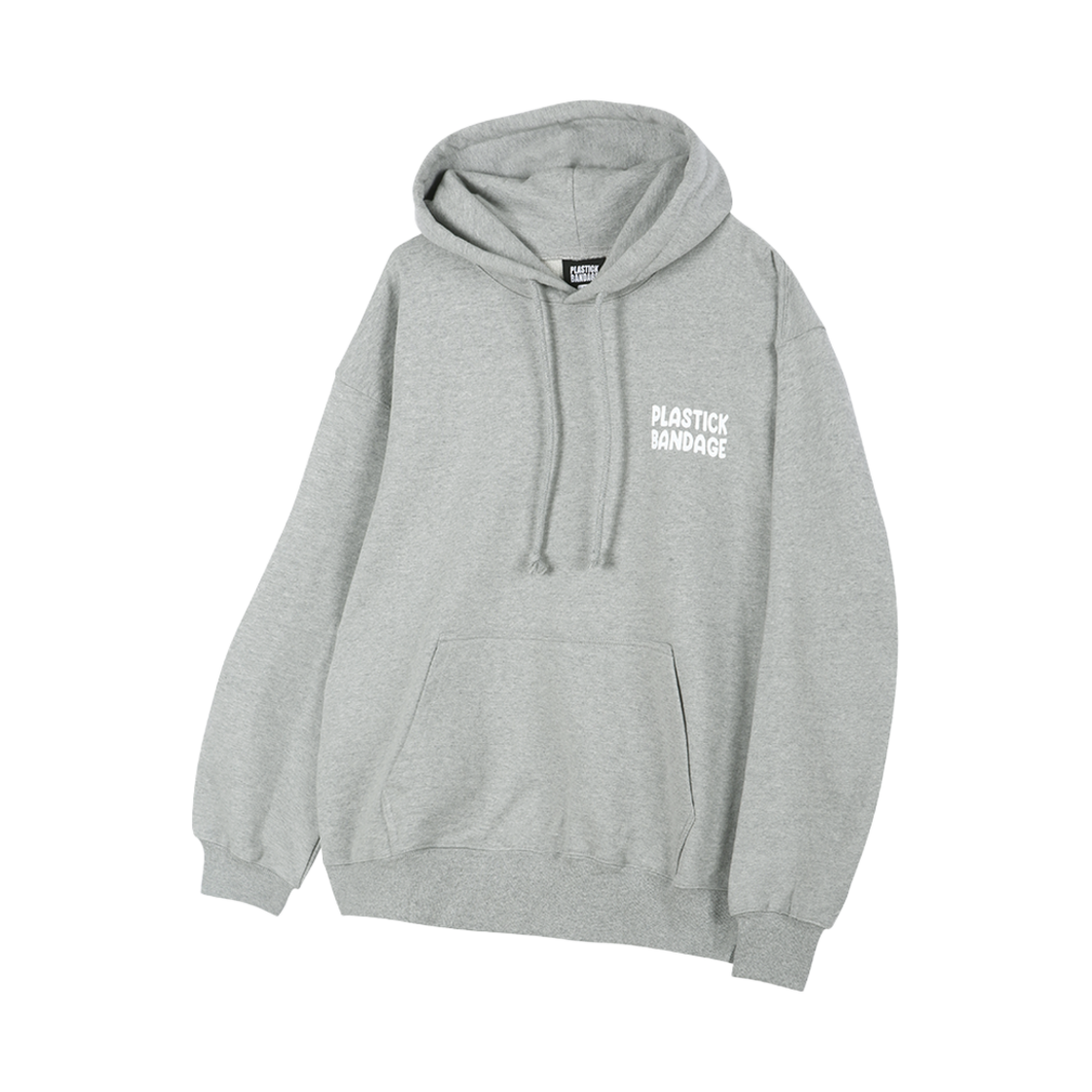 PCHG Plastick Bandage Plower Circle Logo Hoodie Grey