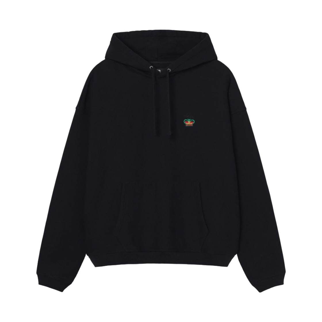 스투시 릴렉스드 오버사이즈드 후드 블랙(Stussy Relaxed Oversized Hoodie Black) - 1