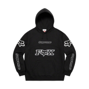 Supreme x Fox Racing Hooded Sweatshirt Black - 20FW