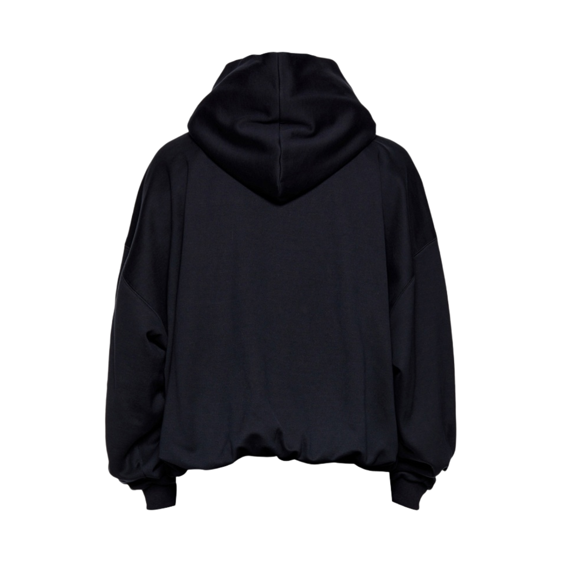 우영미 오버핏 스트링 후드 티셔츠 블랙 - 23FW(Wooyoungmi Overfit String Hooded T-Shirt Black - 23FW) - 2