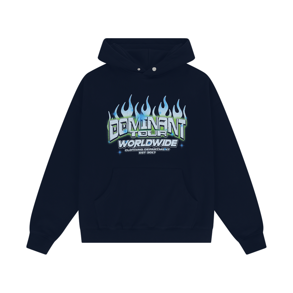 도미넌트 월드 투어 후디 네이비(Dominant World Tour Hoodie Navy)