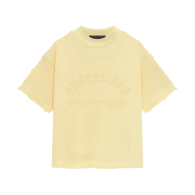(Kids) Essentials Heavy Jersey Short Sleeve T-Shirt Garden Yellow - 24SS
