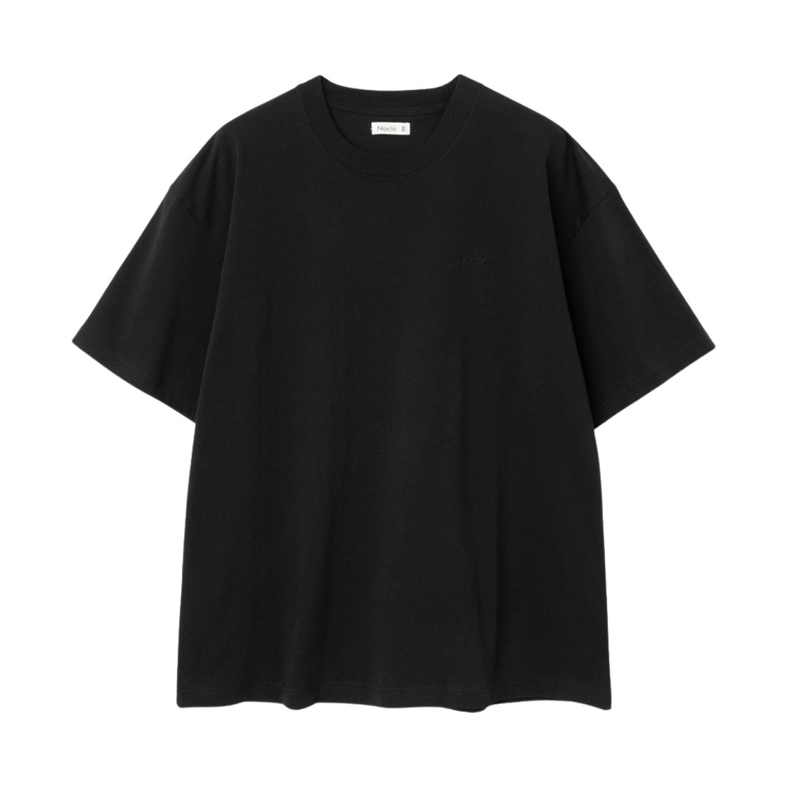 노클 로고 티셔츠 블랙