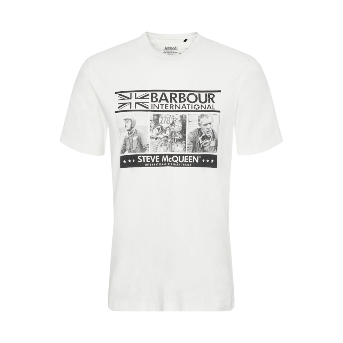 바버 차지 티셔츠 위스퍼 화이트(Barbour Charge T-Shirt Whisper White)