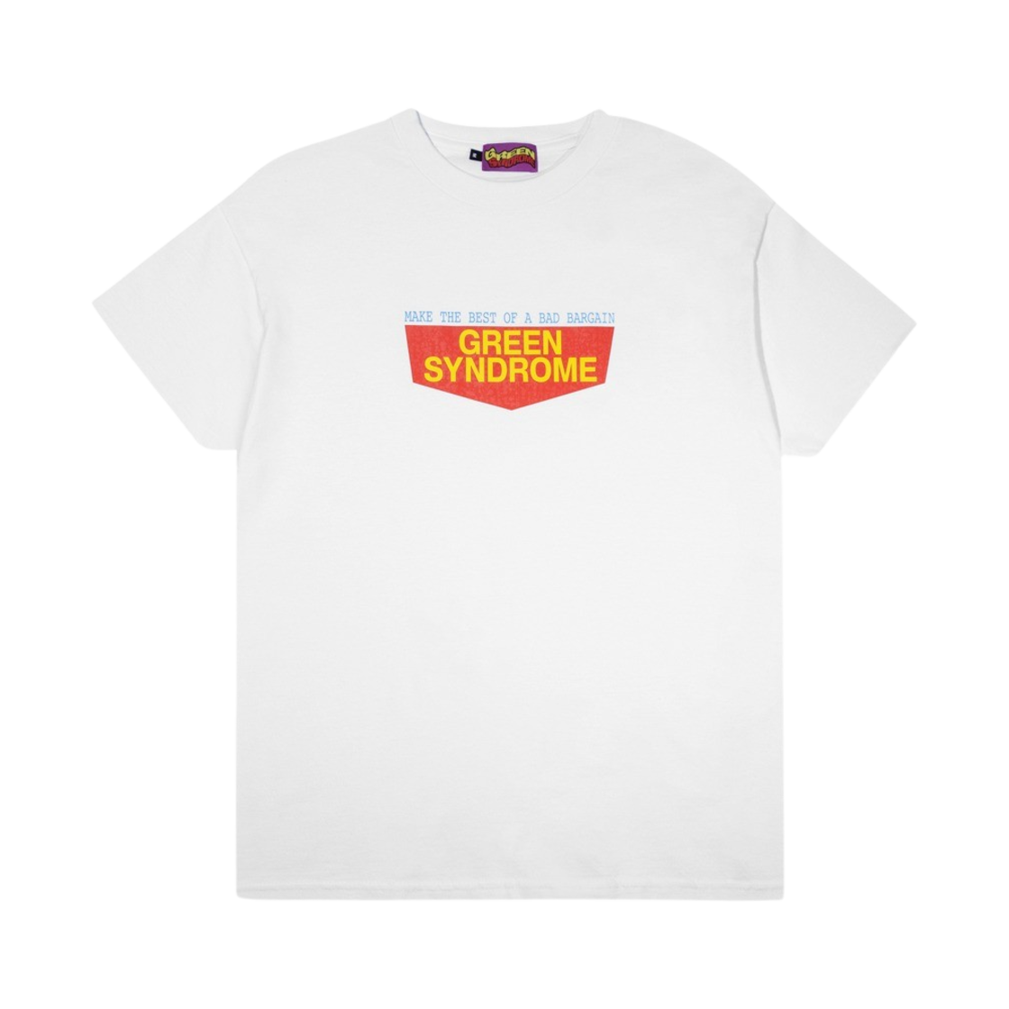 그린신드롬 트렁크 티셔츠 화이트(Green Syndrome Trunk T-Shirt White)