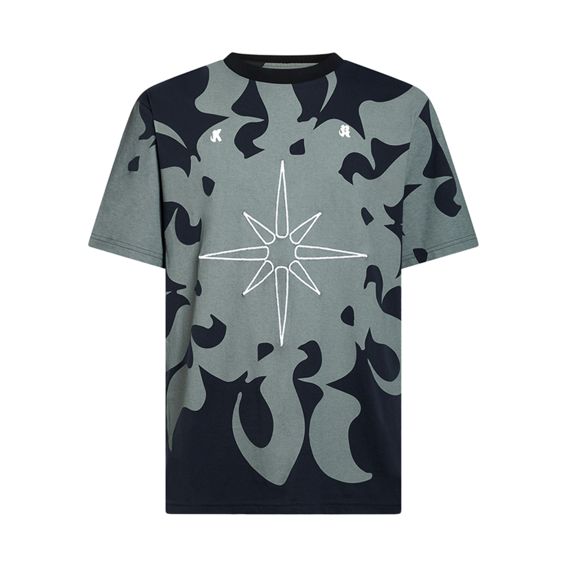 KM4DTSSKK11BK Kusikohc Logo Print T-Shirt Black - 24FW