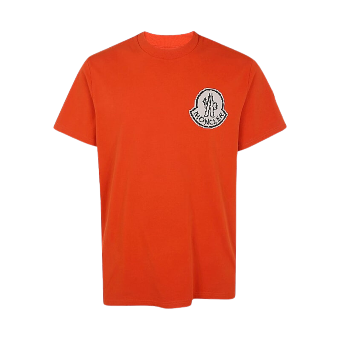 J2-091-8C00004-83927-34C Moncler Logo T-Shirt Light Orange - 24FW