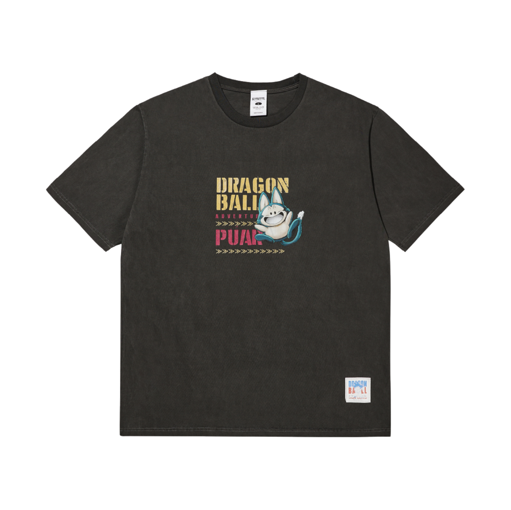 드래곤볼 그래픽 티셔츠 Vol.1 푸알 블랙(DB Graphic T-shirt VOL.1 Puar Black)
