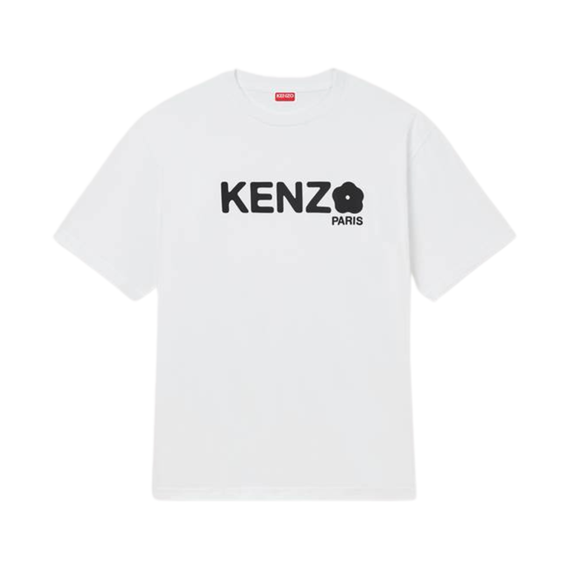 FF55TS4914SG-01 Kenzo Boke Flower 2.0 Oversized T-Shirt White