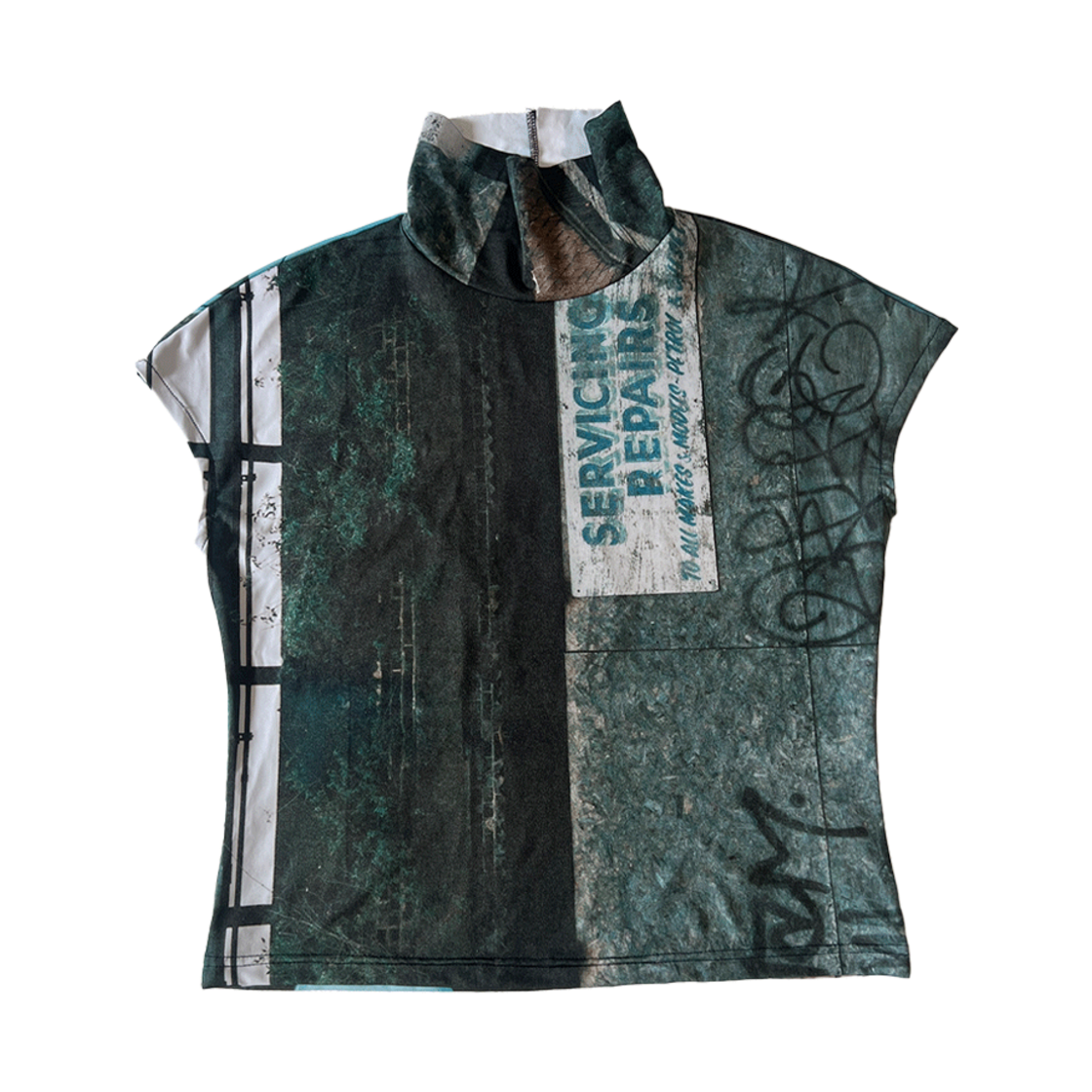 S25SS1005CA SEEN Hi-Neck T-Shirts Car