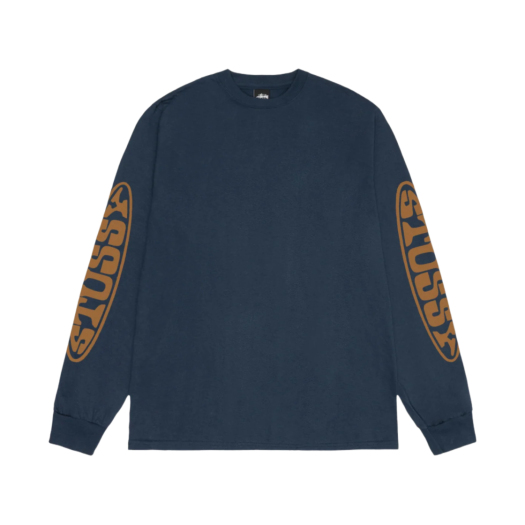 스투시 빅 시티 롱슬리브 티셔츠 피그먼트 다이드 커피 | Stussy