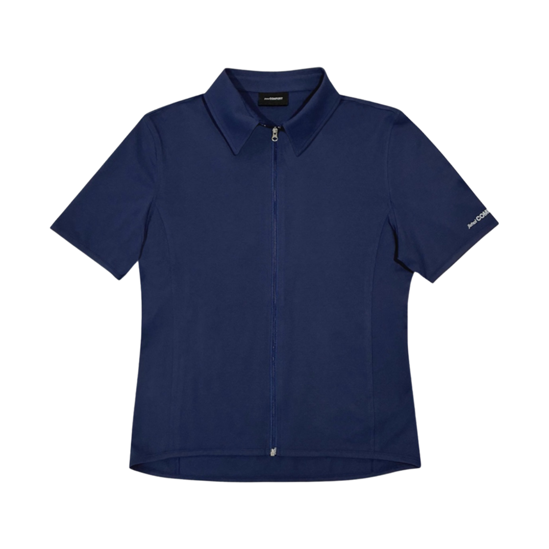 (W) 지초이 집 셔츠 네이비((W) Jichoi Zip Shirt Navy)