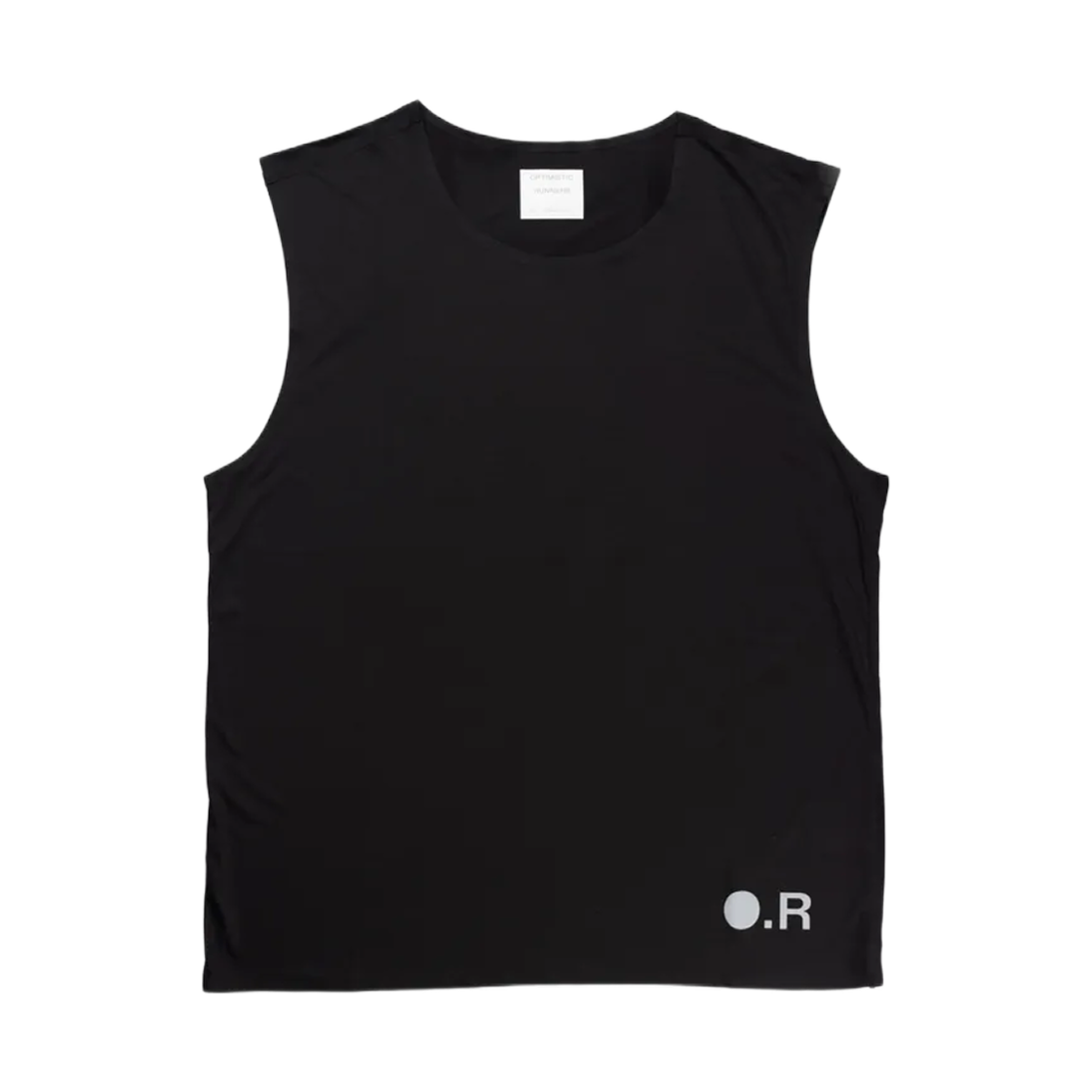 옵티미스틱 러너스 리사이클 OR 탱크 탑 블랙(Optimistic Runners Recycled OR Tank Top Black)