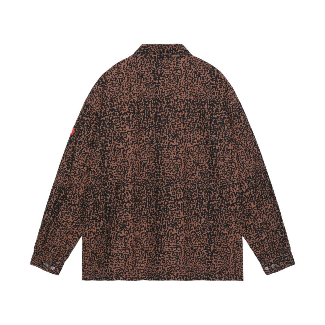 카브엠트 오버다이 인터스퍼스드 C.E 빅 셔츠 브라운 - 23FW(Cav Empt Overdye Interspersed C.E Big Shirt Brown - 23FW) - 2