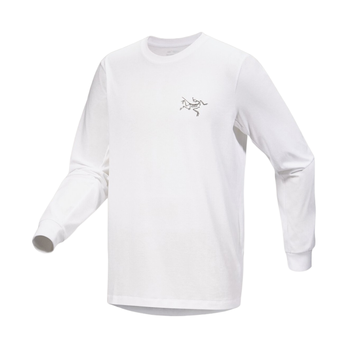 7746 Arc'teryx Arc'Multi Bird Logo LS T-Shirt White Light
