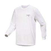 Arc'teryx Arc'Multi Bird Logo LS T-Shirt White Light