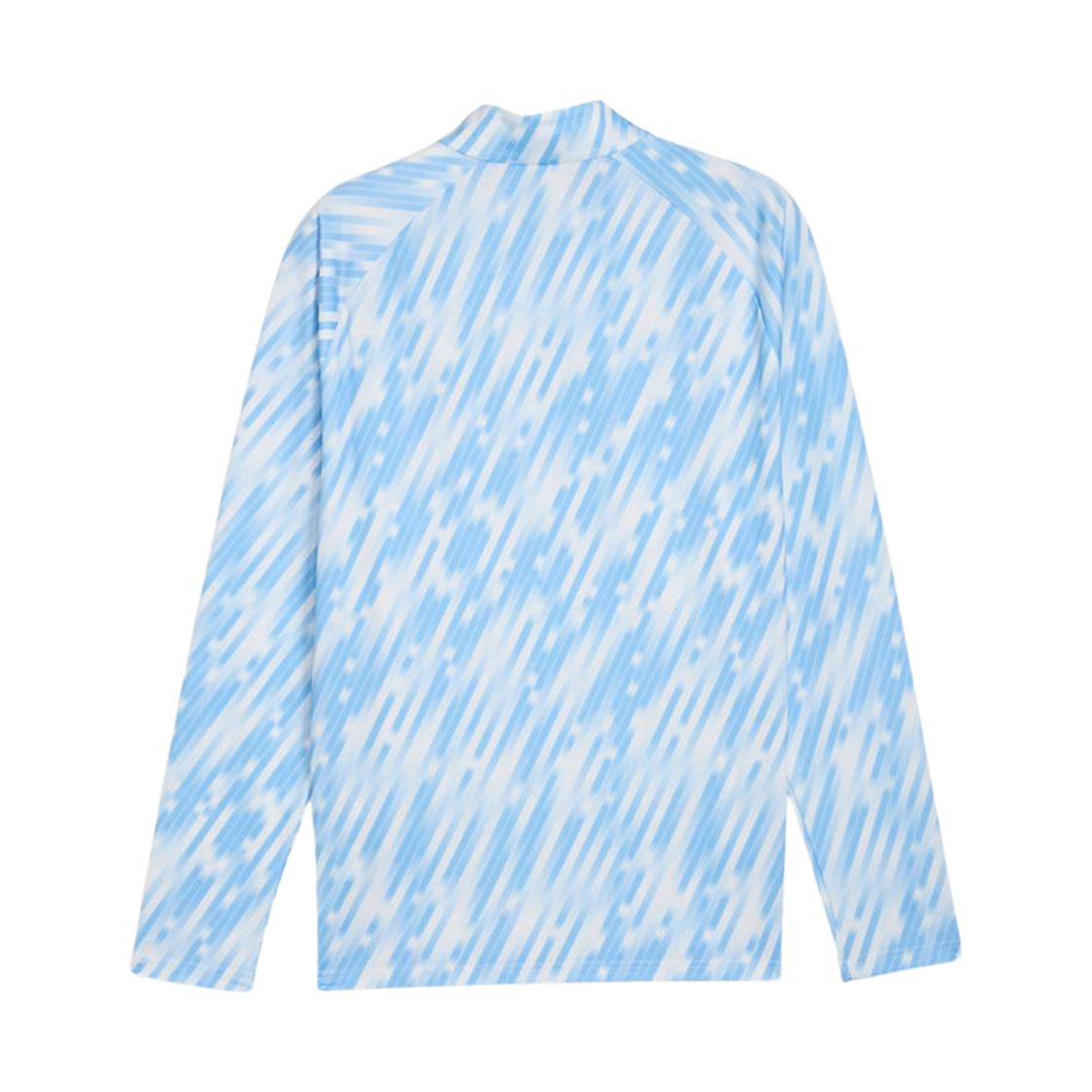 푸마 맨체스터 시티 2025/26 프리 매치 쿼터 집 탑 실버 스카이 (논 마킹 버전)(Puma Manchester City 2025/26 Prematch Quarter Zip Top Silver Sky (Non Marking Ver.)) - 2