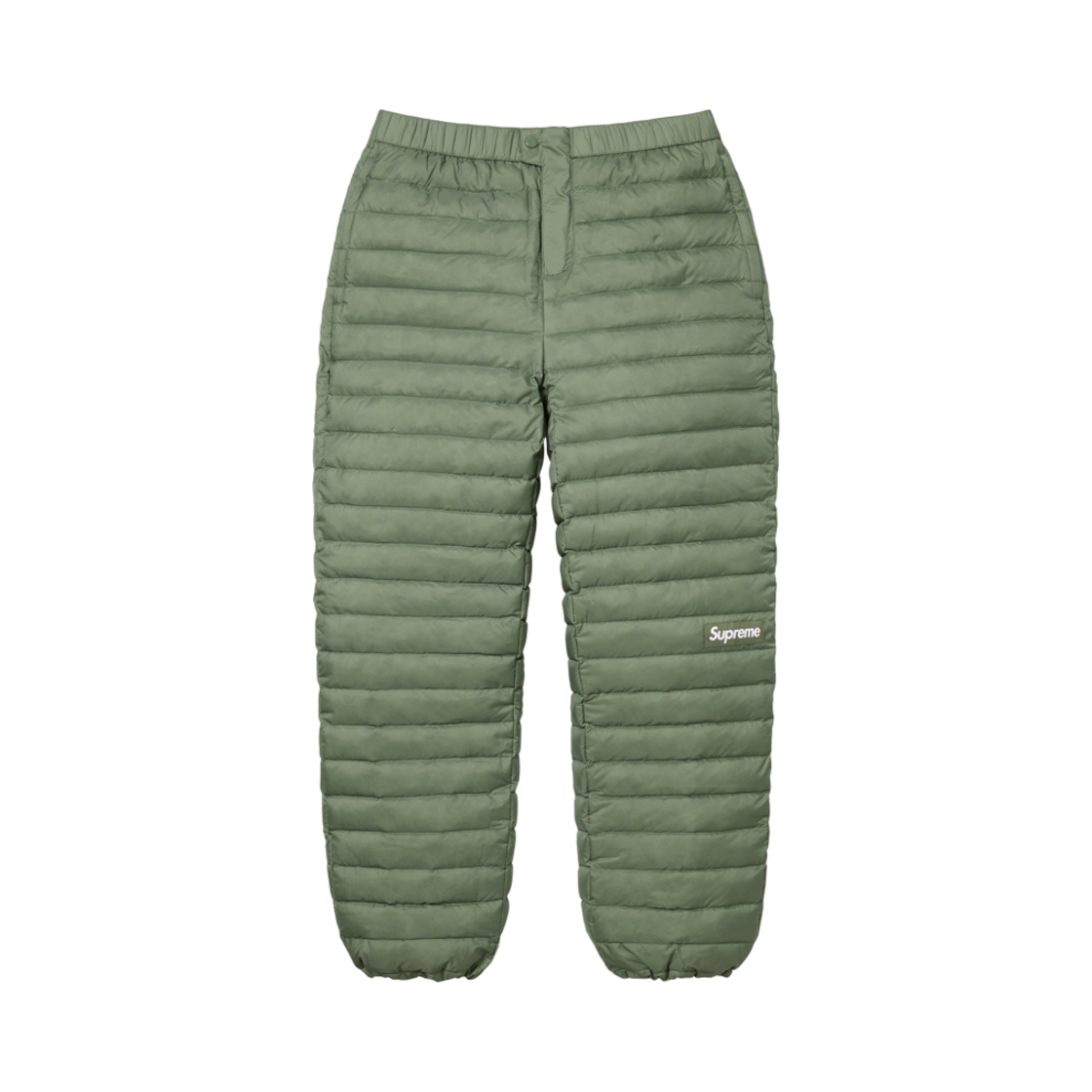 슈프림 마이크로 다운 팬츠 올리브 - 23FW