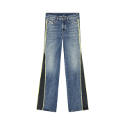 Diesel D-Rise 007r9 Straight Jeans Medium Blue