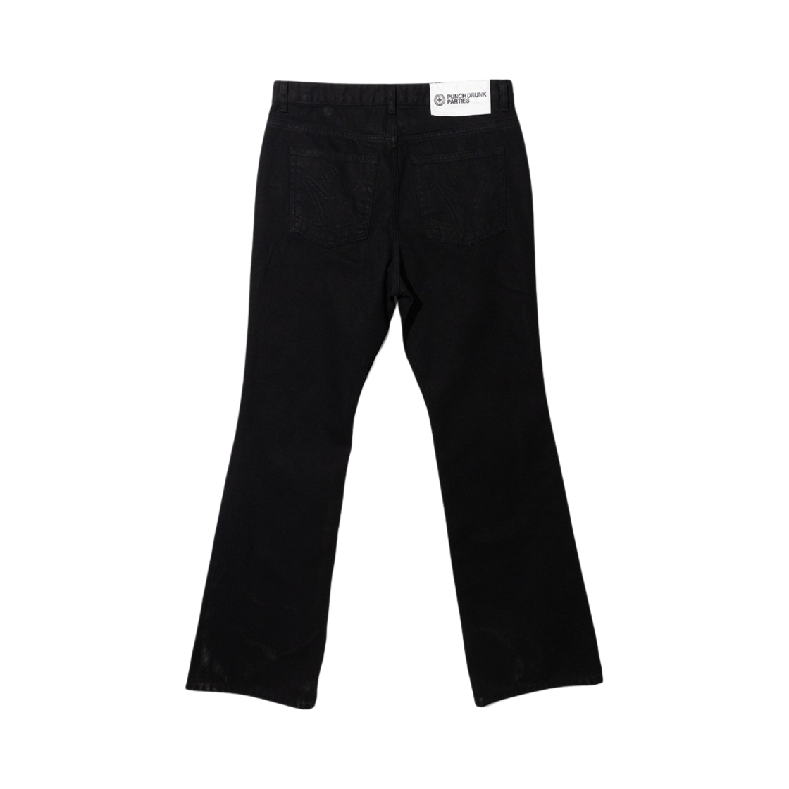 PDPDP01PB Punch Drunk Parties Flare Jean Pitch Black