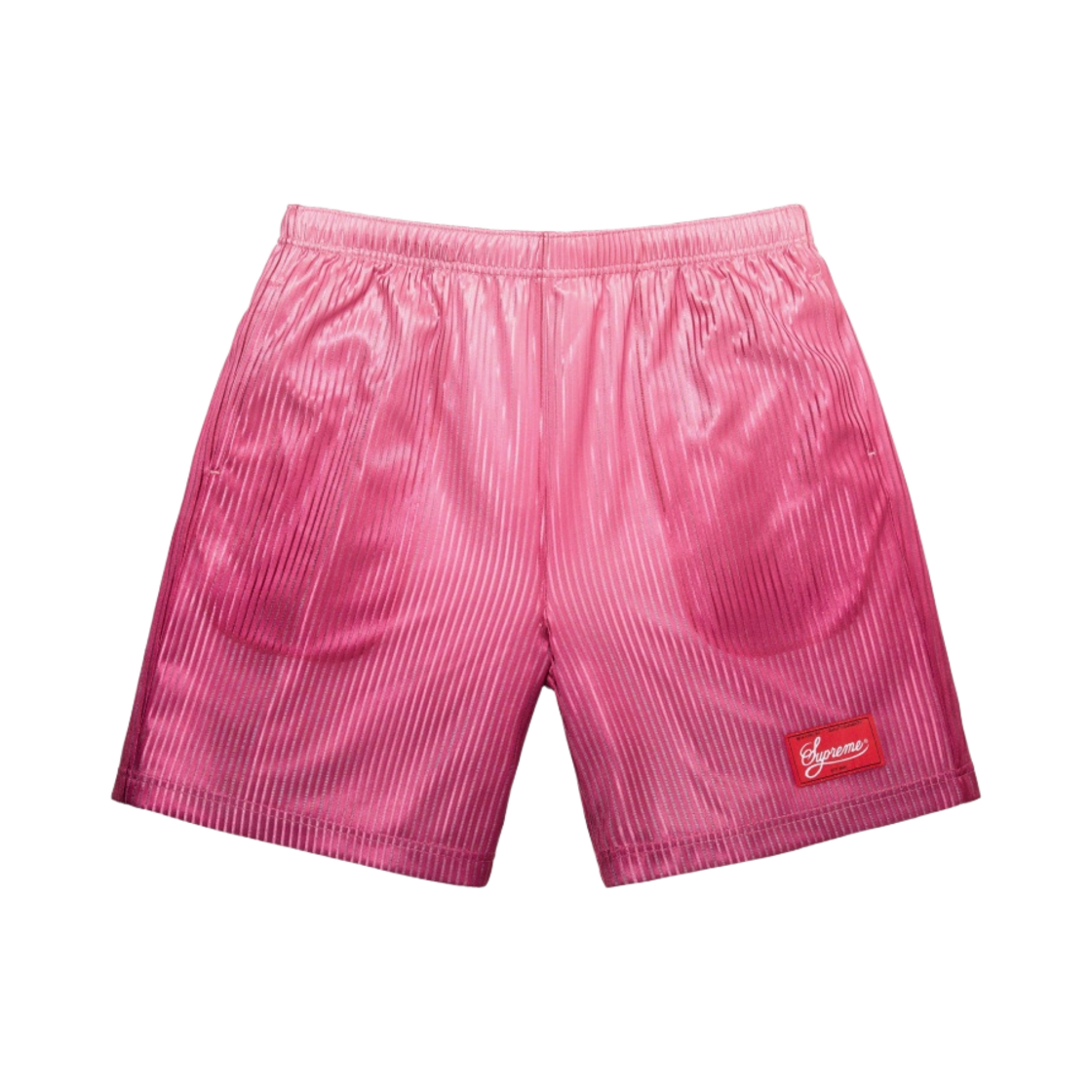 슈프림 그라디언트 메쉬 스트라이프 배기 쇼츠 마젠타 - 23SS(Supreme Gradient Mesh Stripe Baggy Shorts Magenta - 23SS) - 1