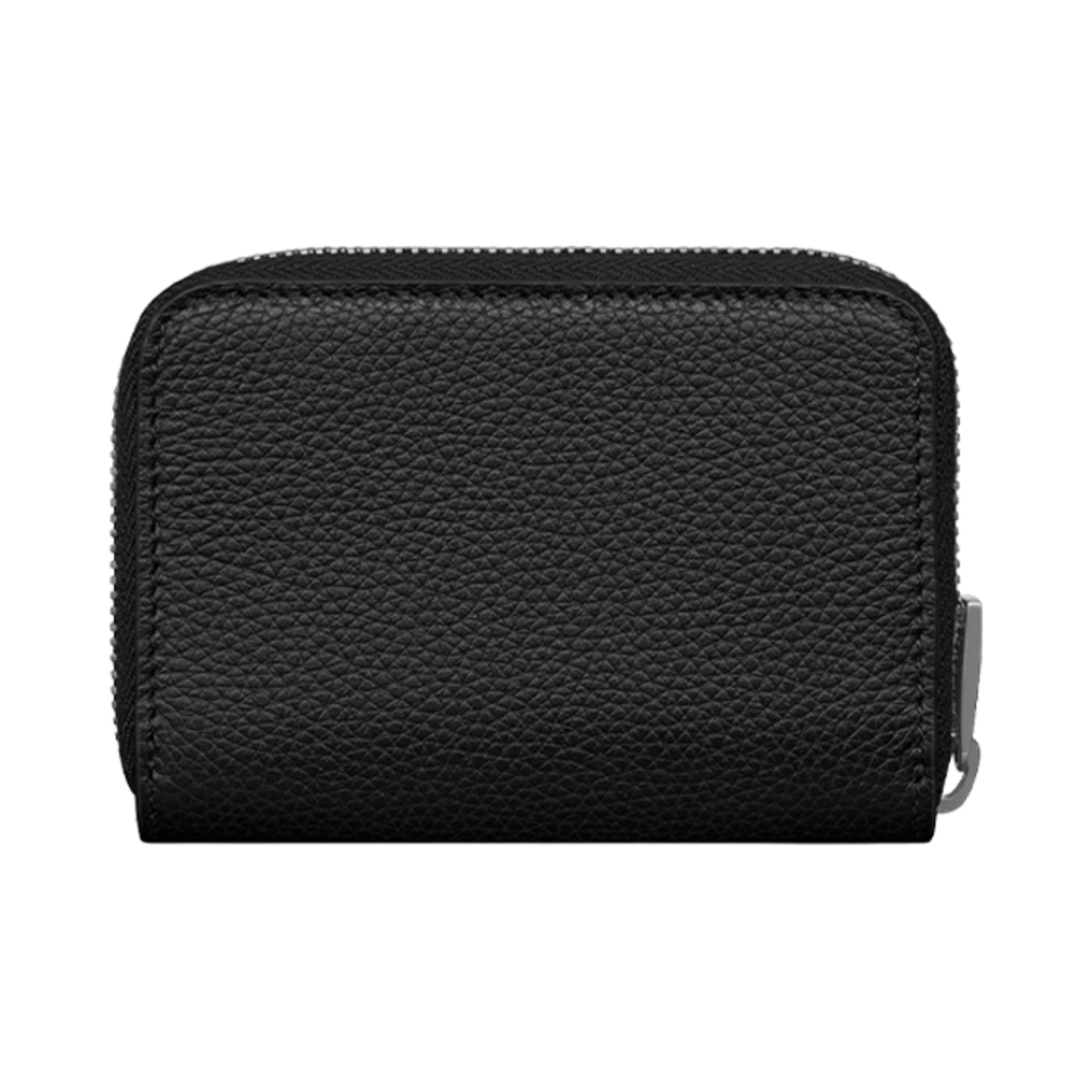 디올 CD 아이콘 지퍼 코인 지갑 그레인드 카프스킨 블랙 | Dior | KREAM