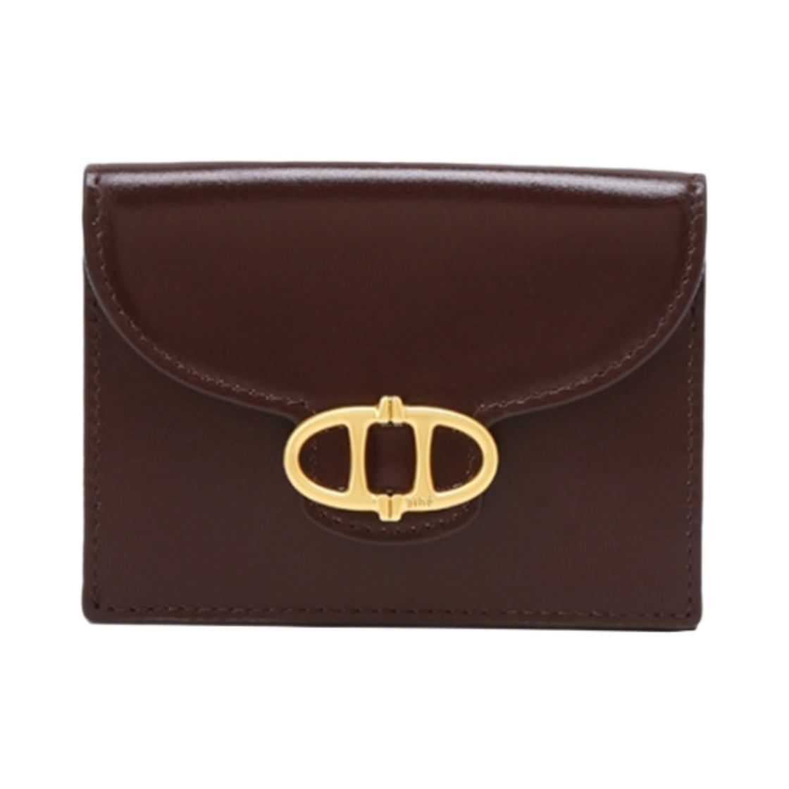 아떼바네사브루노 보딸라또 3단 지폐 지갑 버건디