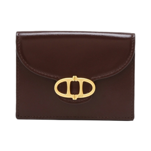 AAHO5E327D3 Athe Vanessabruno Bottalato 3 Tiered Bill Wallet Burgundy