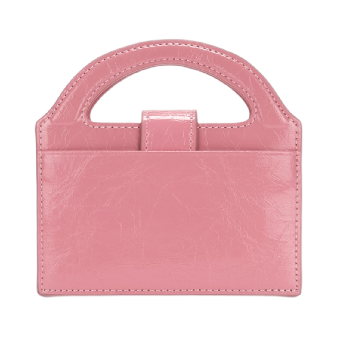 마뗑킴 핸들 아코디언 체인 지갑 핑크(Matin Kim Handle Accordion Chain Wallet Pink) - 2