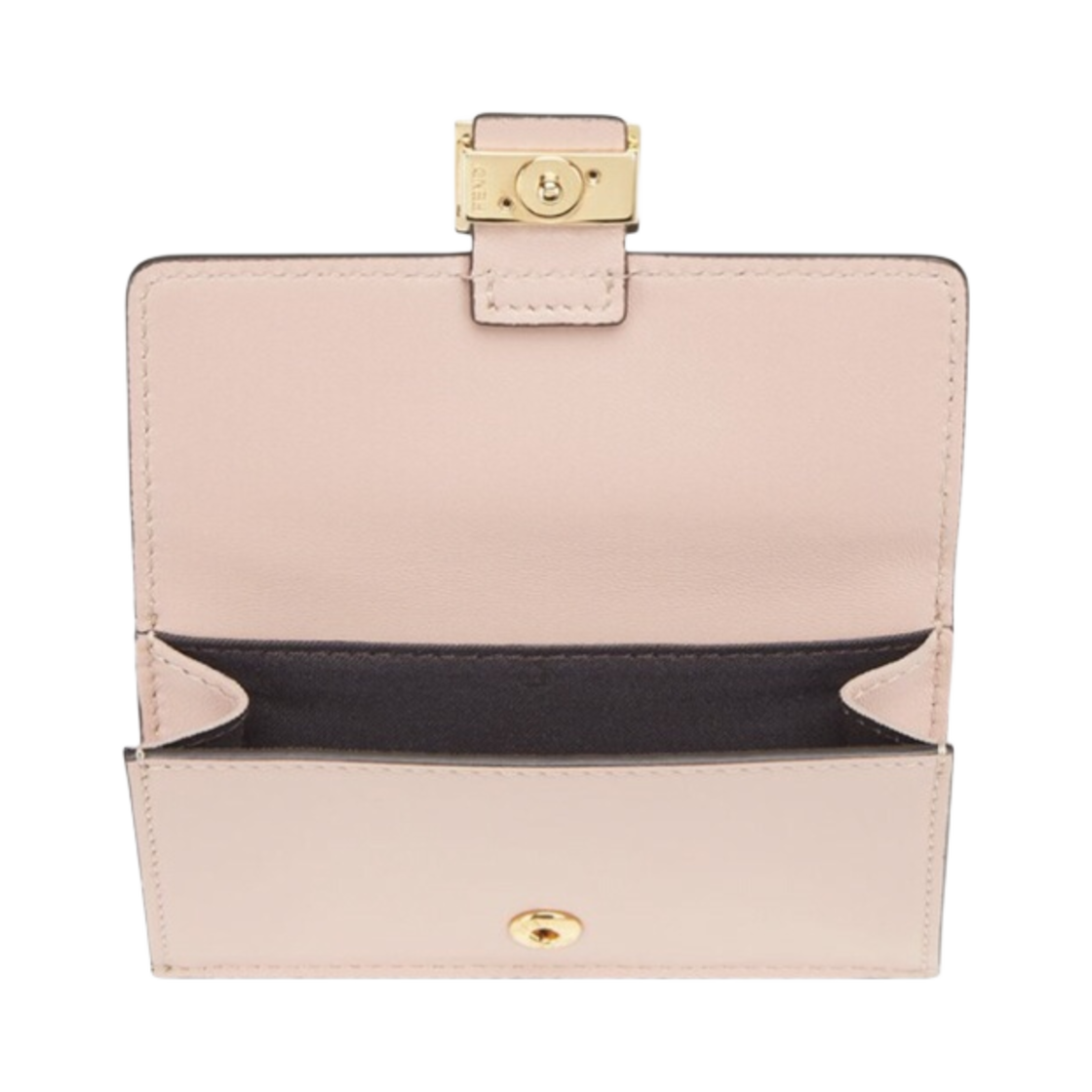펜디 나파 레더 카드 홀더 핑크(Fendi Nappa Leather Card Holder Pink) - 2