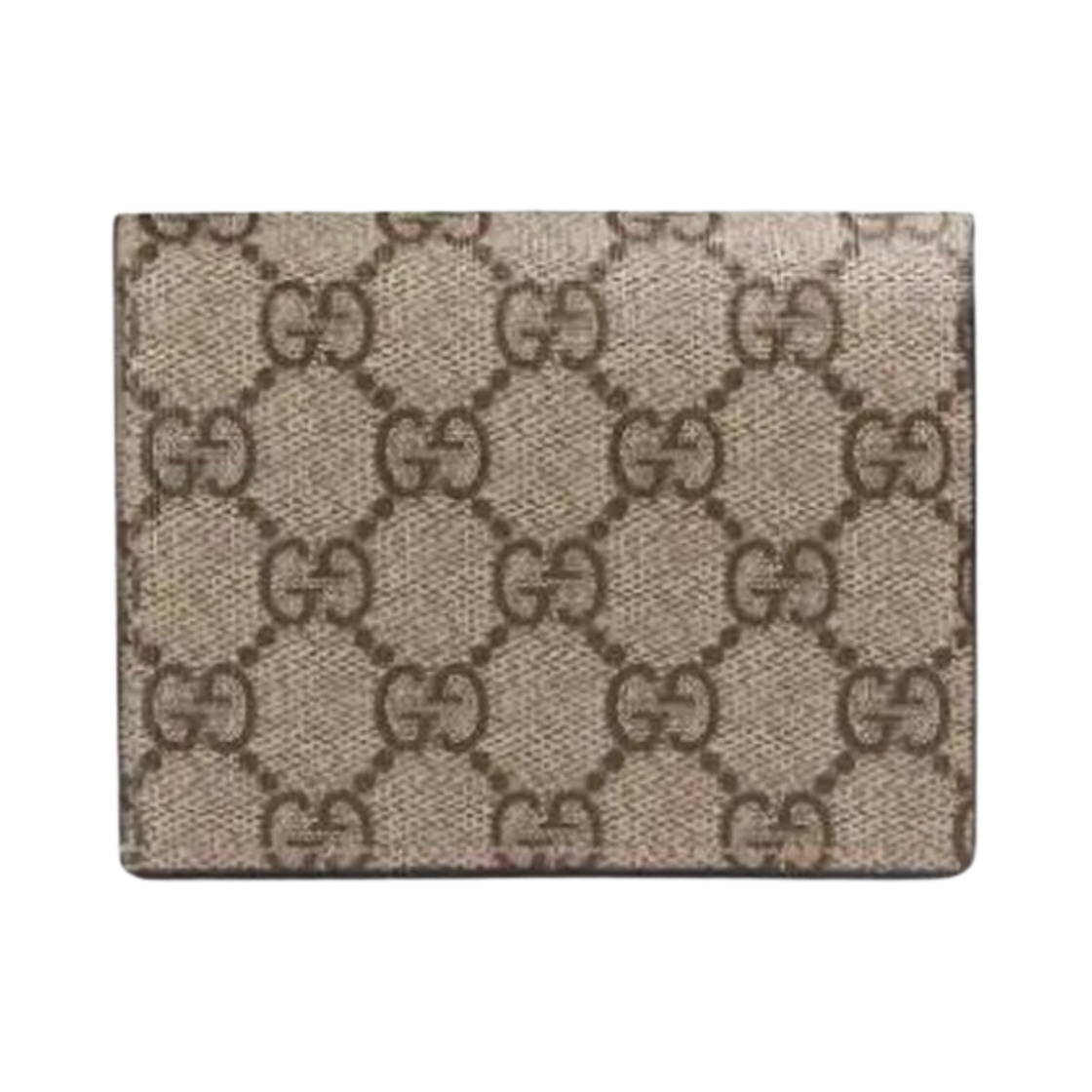 구찌 보스코 패치 GG 슈프림 카드 케이스 지갑 베이지 에보니(Gucci GG Supreme Card Case Wallet with Bosco Patch Beige Ebony) - 3