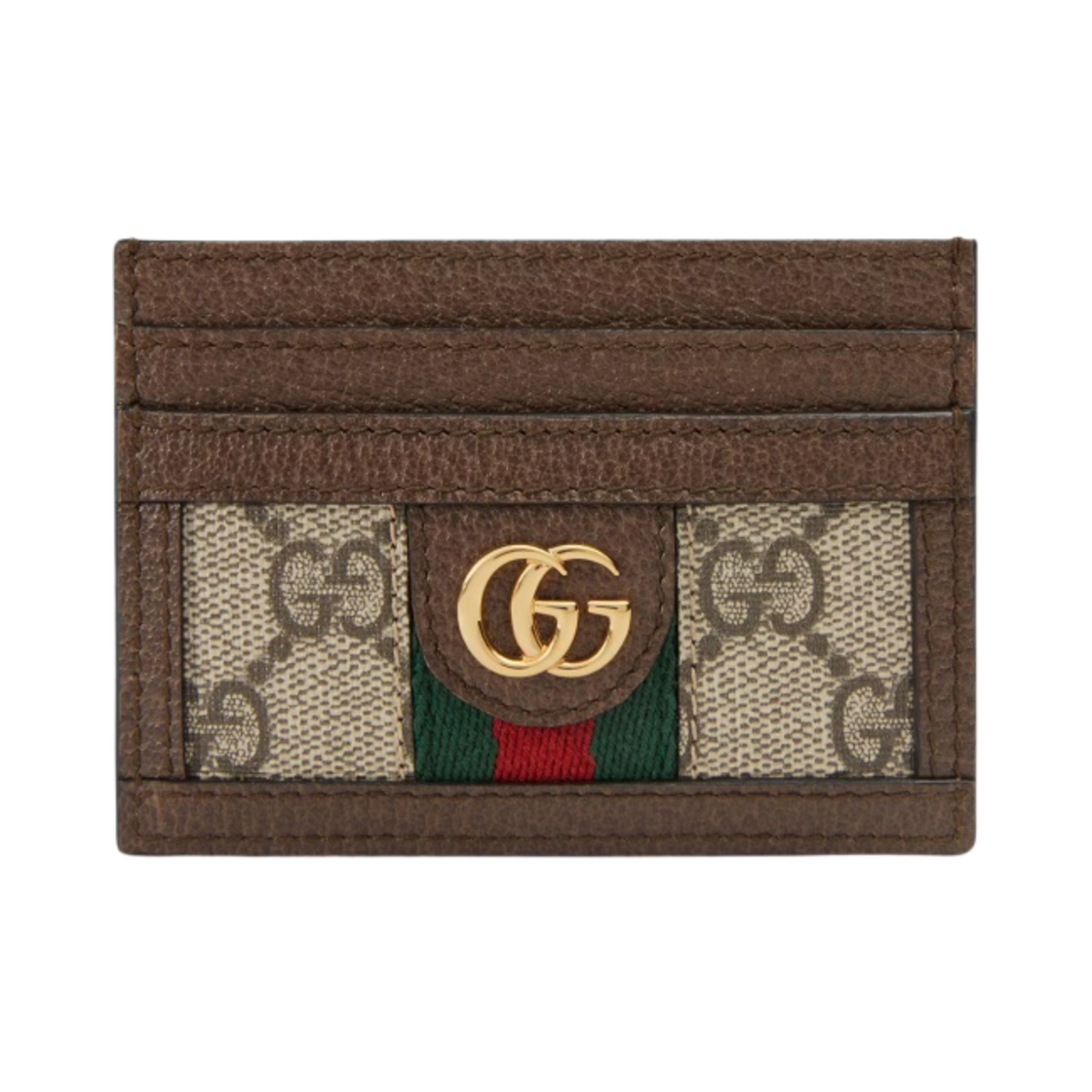구찌 오피디아 GG 카드 케이스 베이지 에보니(Gucci Ophidia GG Card Case Beige Ebony)