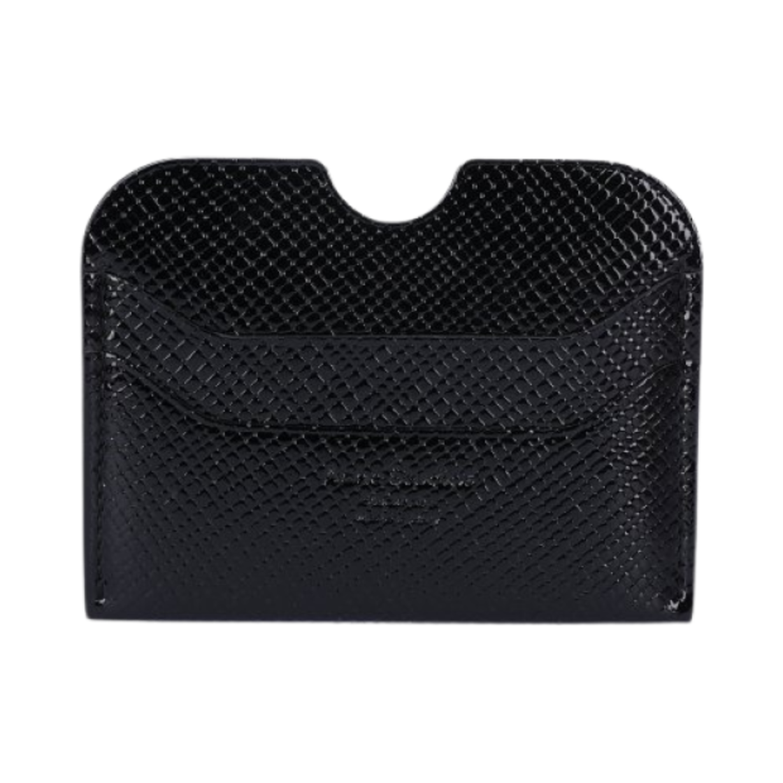 CG0208-900 Acne Studios Embossed Card Holder Black